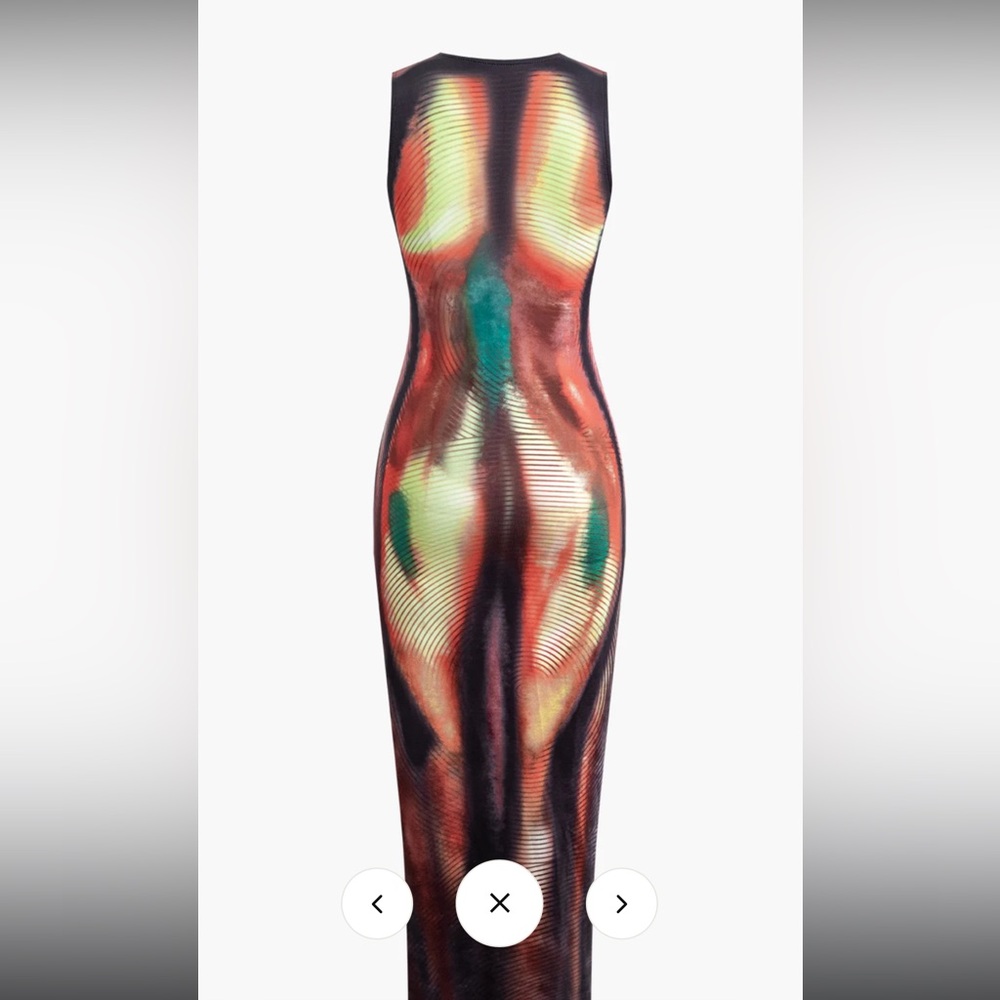 Micas imprint dress - Picture 3 of 6